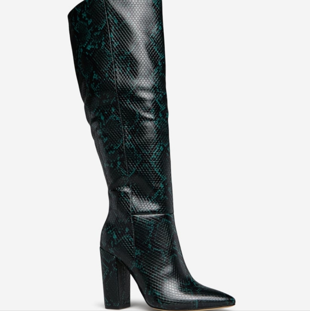 Larena Block Heel Boot - Picture 3 of 7